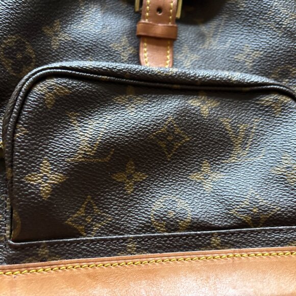 Authentic Louis Vuitton Monogram Backpack Montsouris - Picture 5 of 16